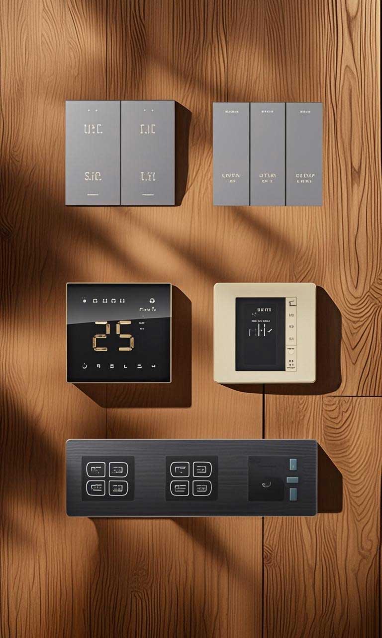 新品D81蓝牙开关面板